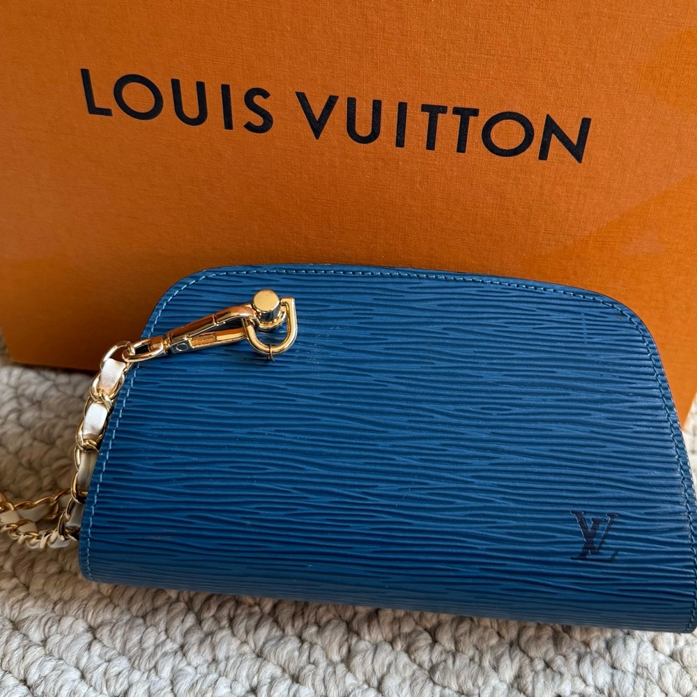 Louis Vuitton Epi Dauphine Mini bag PM Pouch authentic
